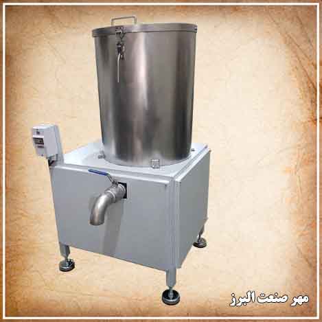 دستگاه توربومیکسرپودر مخصوص مخلوط کردن انواع مایع و پودر با مایع می باشد