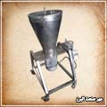 Powder mixer is for mixing different types of powder with powder and powder with liquid